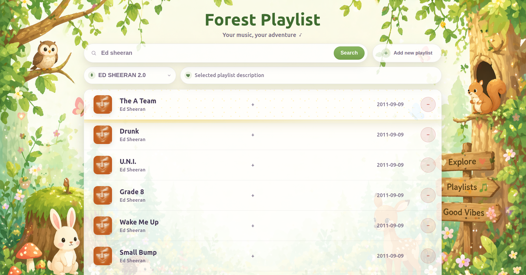 Spotify redesign screen 4